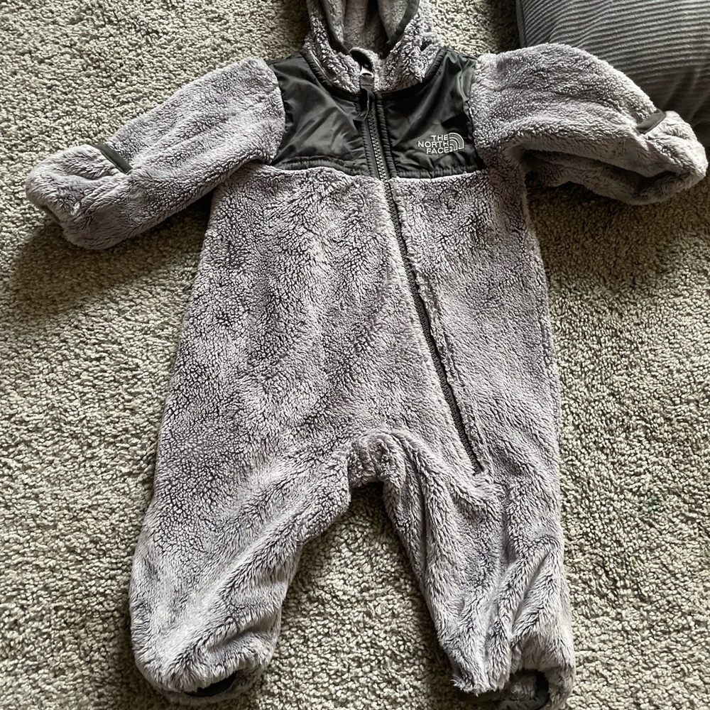 The North Face Charcoal Kids One Piece